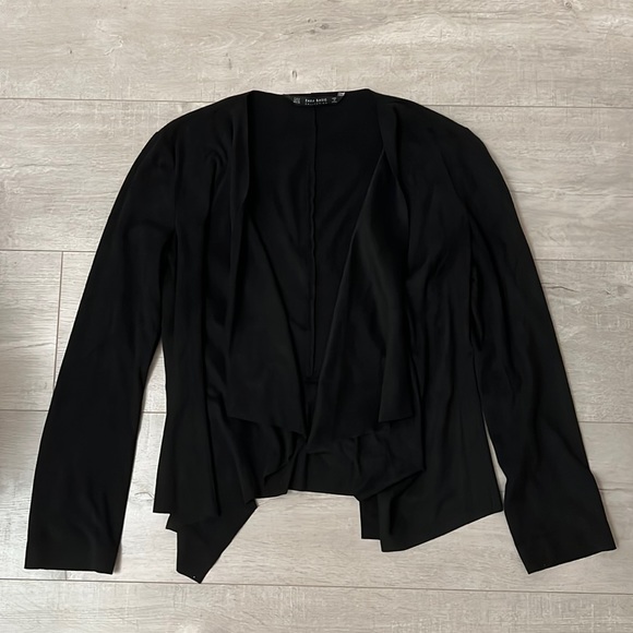 Zara suede black jacket - Picture 2 of 7